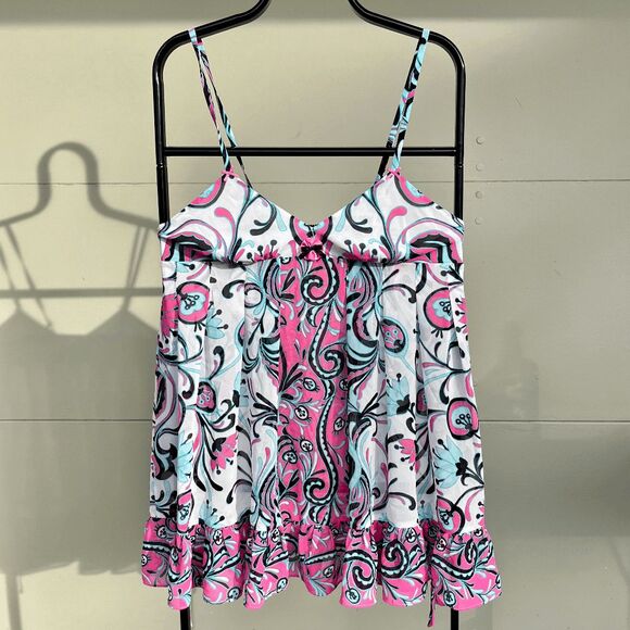 Betsey Johnson Intimates Y2K Babydoll Chemise Slip Dress – SZ L - Picture 9 of 9